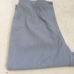 Gray dress slacks
